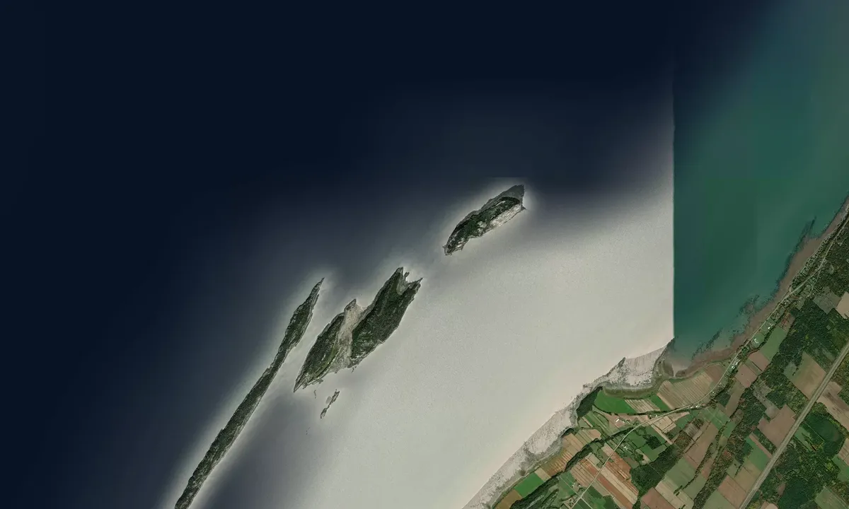Flyfoto av Le Pelerin du Milieu