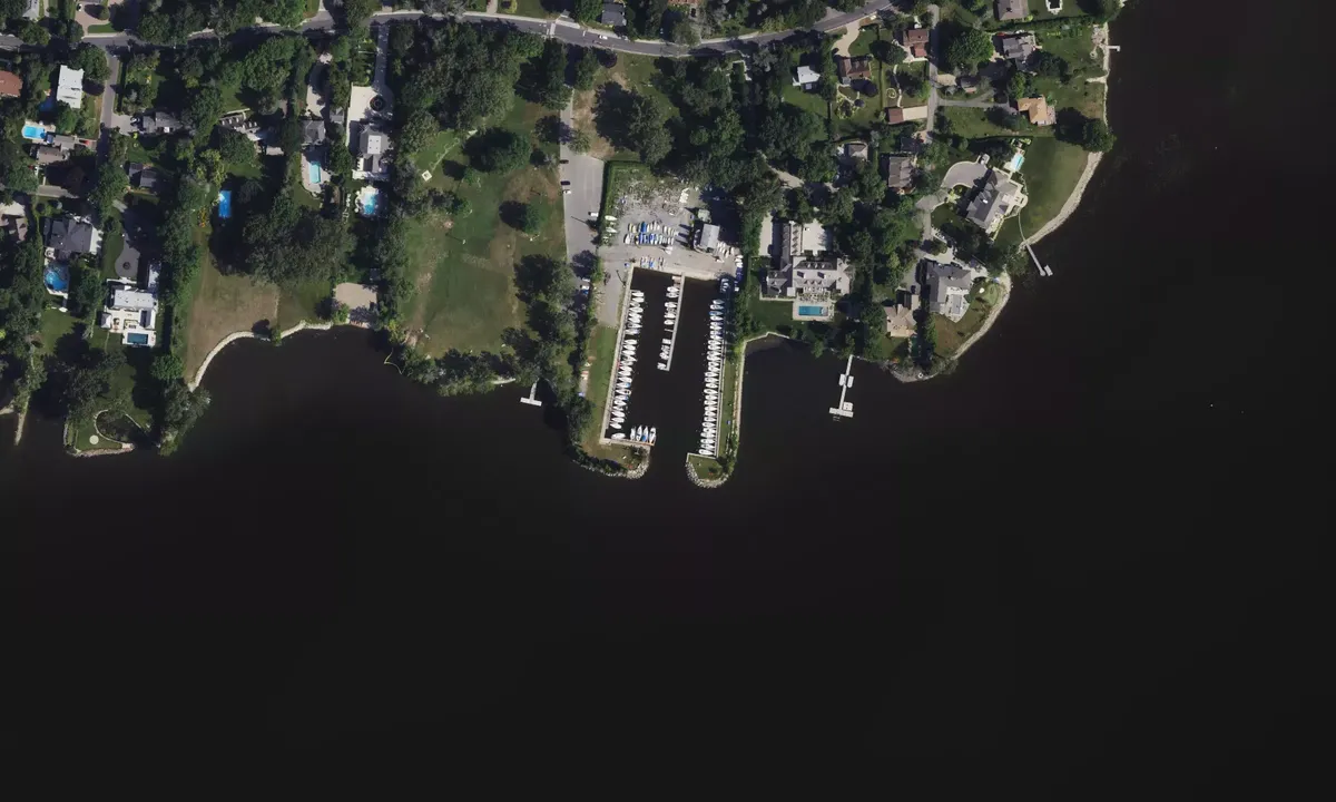 Satelite image of Le Yacht Club de Baie d'Urfe