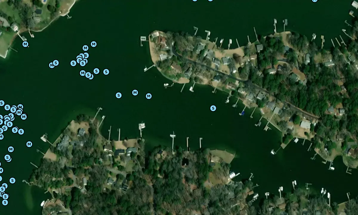 Satelite image of Leason Cove
