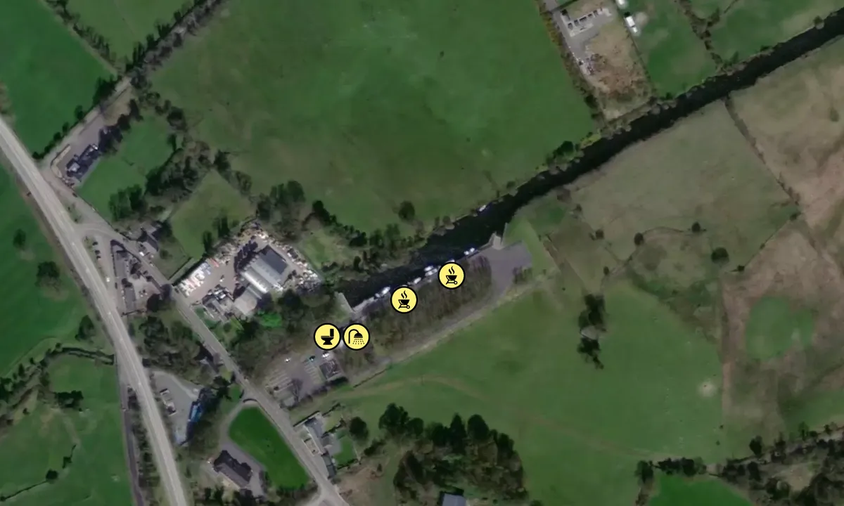 Satelite image of Lecarrow (Public)