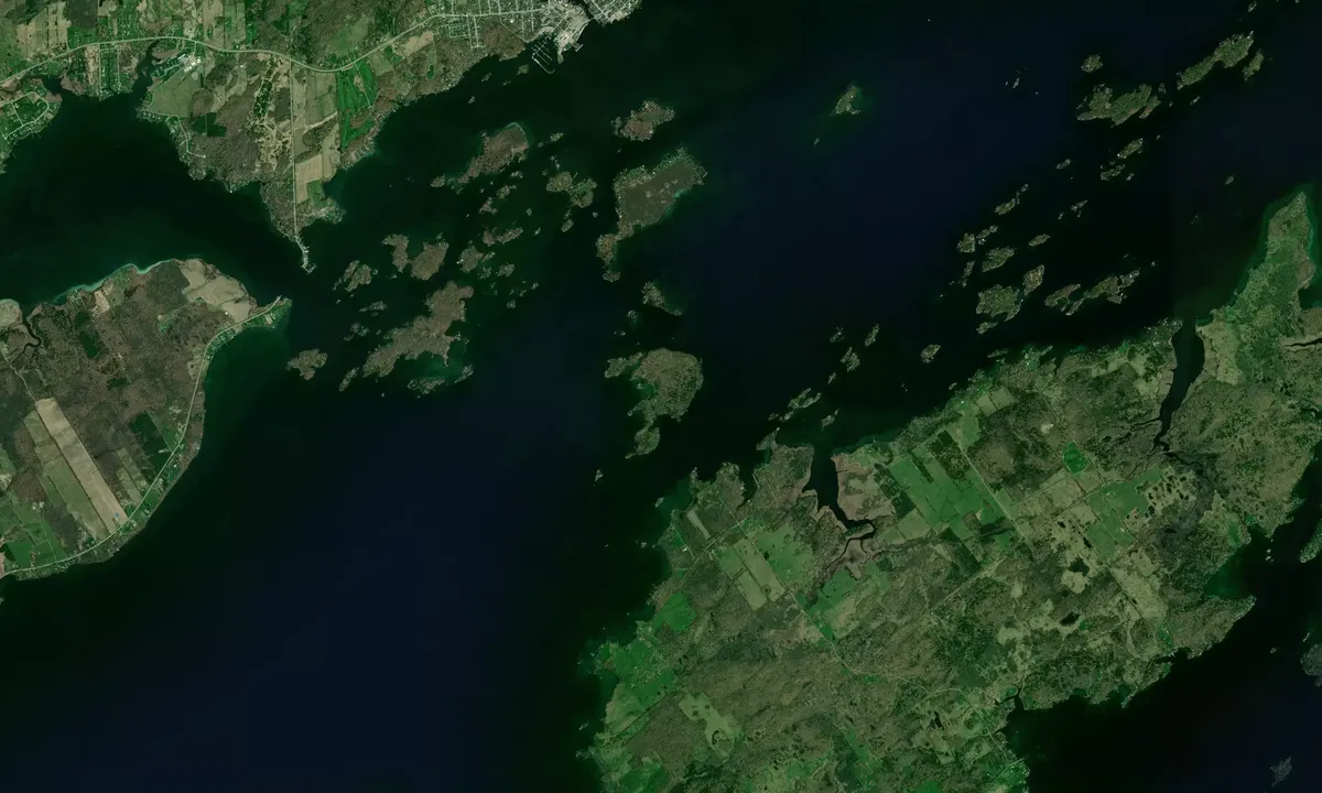 Flyfoto av Leek Island 1