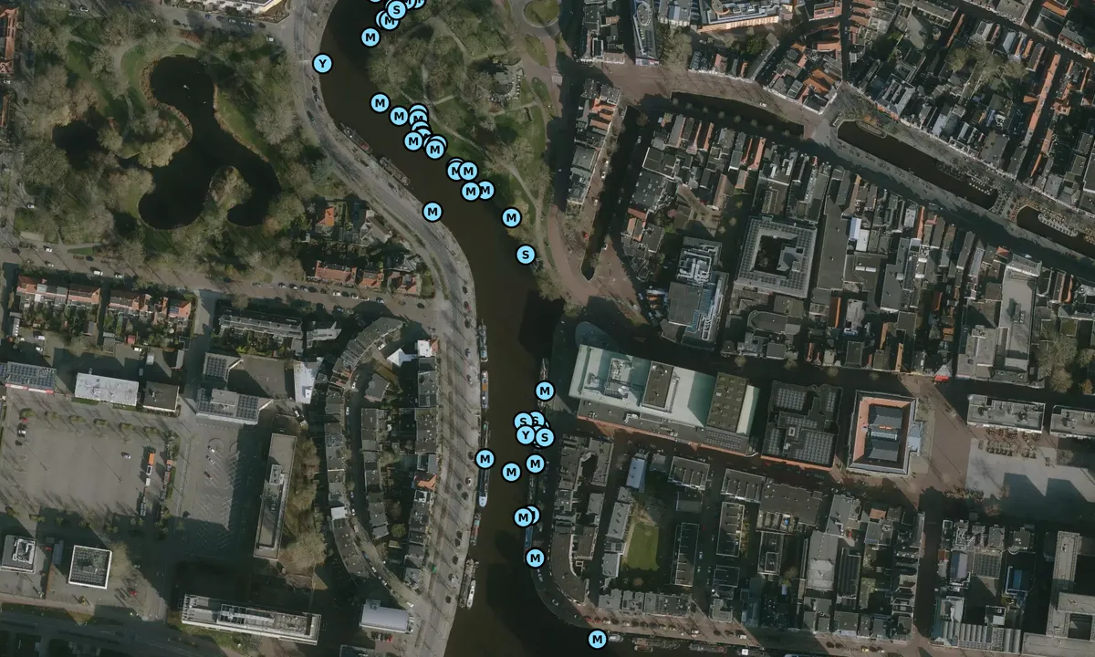 Satelite image of Leewarden