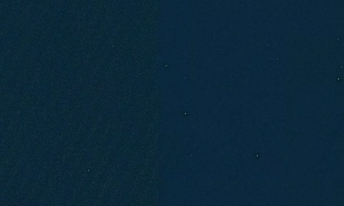 Satelite image of Lemesurier Island (east)