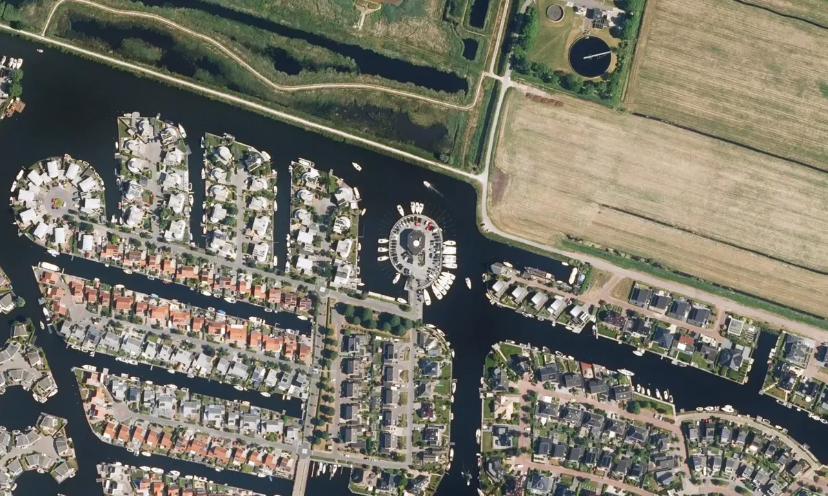 Flyfoto av Lemmer Zilverplevier