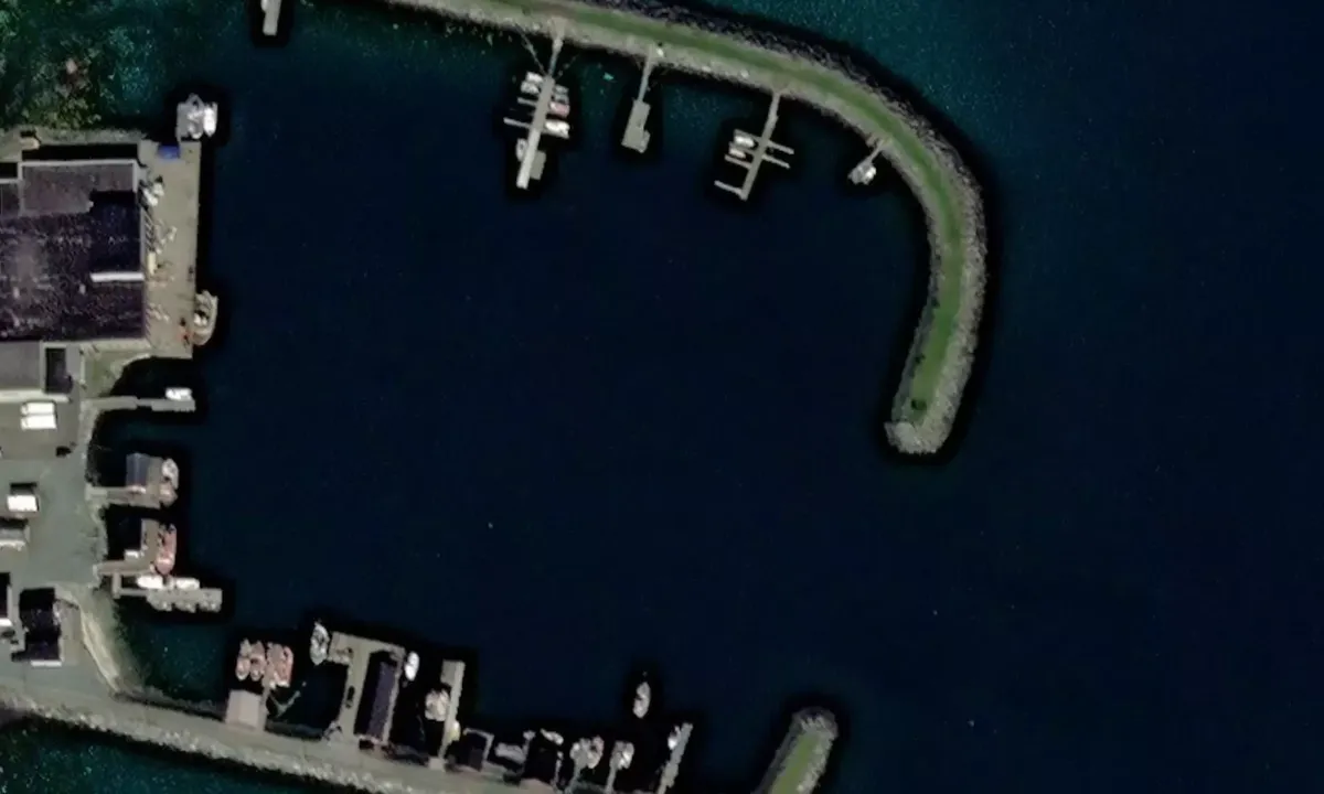 Satelite image of Lenangsøyra