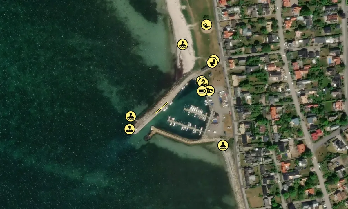 Satelite image of Lerbergets Hamn
