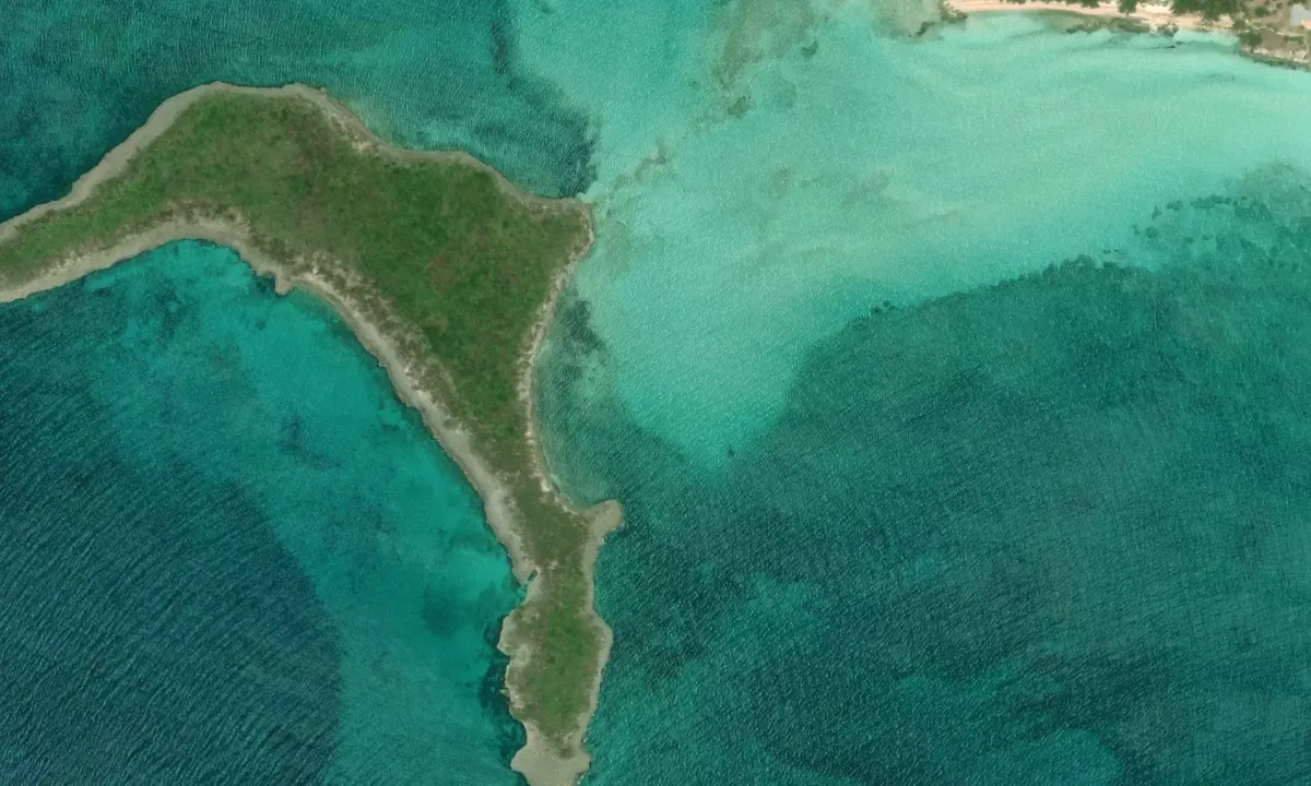 Flyfoto av Levi Island