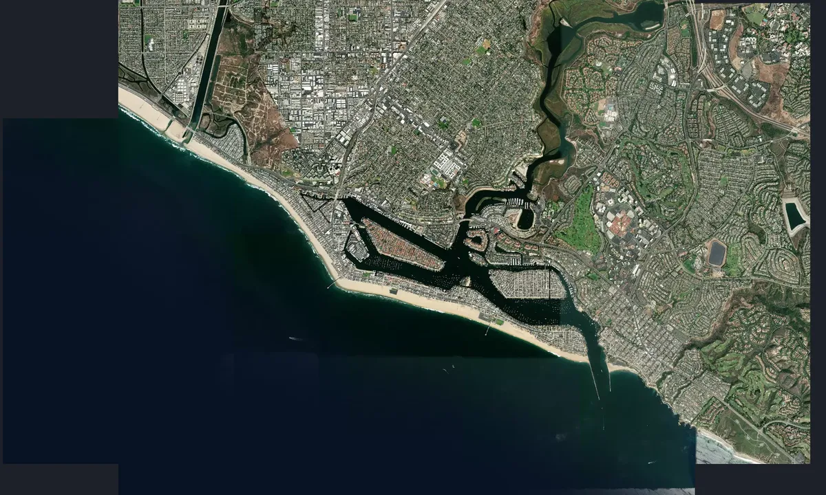 Flyfoto av Lido Isle Yacht Club - Newport Beach