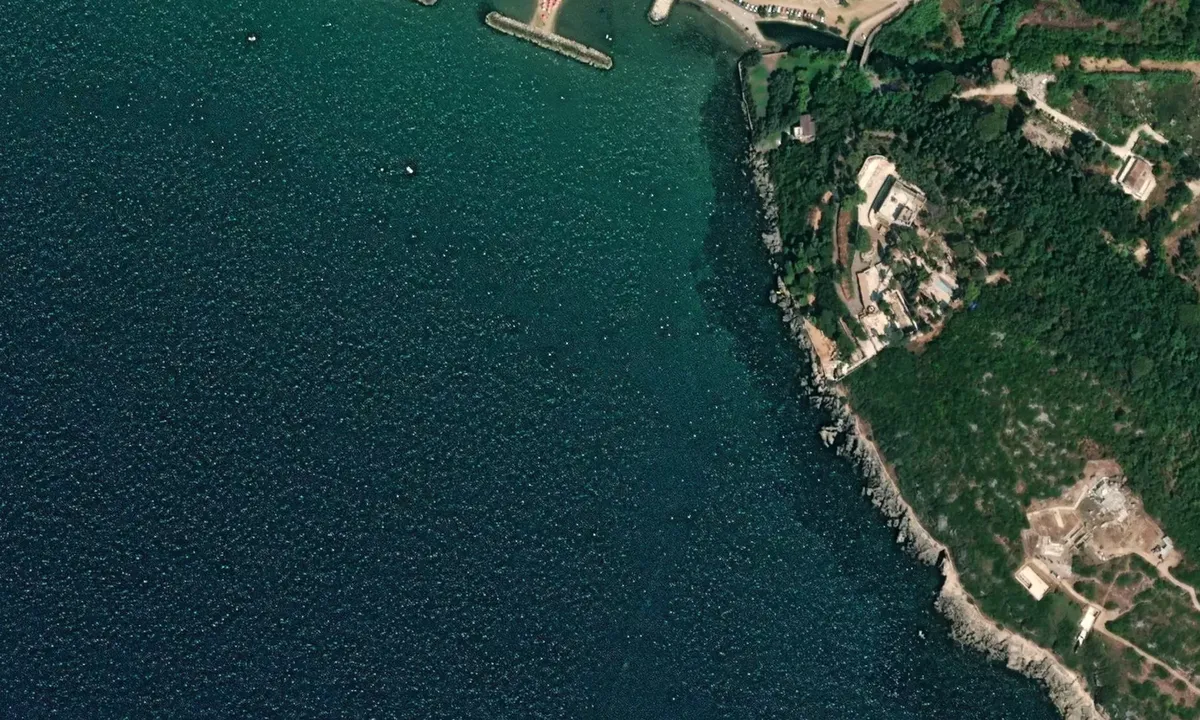 Satelite image of Lido Oriente