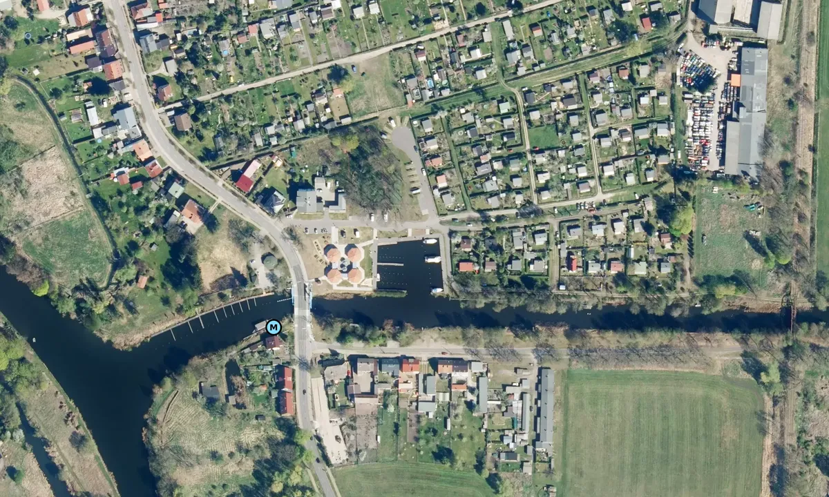 Satelite image of Liebenwalde Stadthafen
