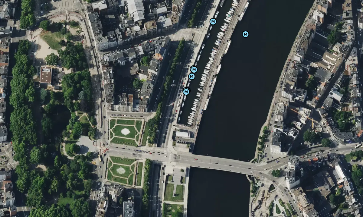 Satelite image of Liege Yacht Haven