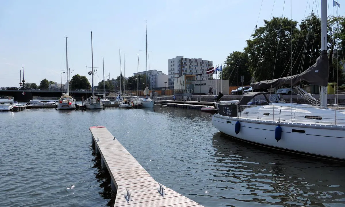 Liepaja Marina: That's all there is. All facilities available.