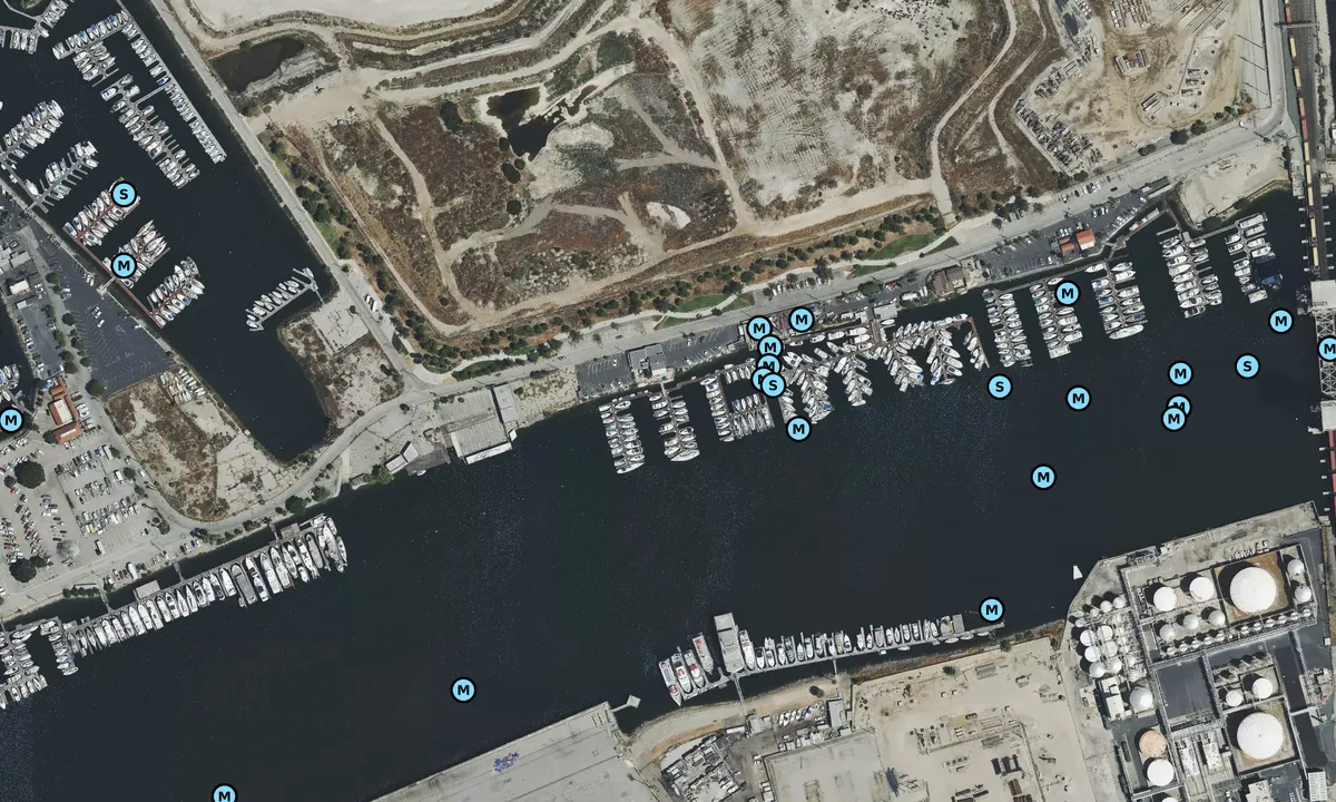 Satelite image of Lighthouse Yacht Landing Marina