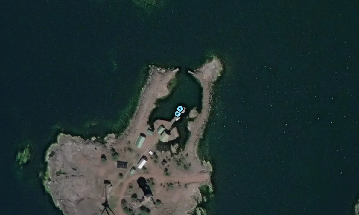 Satelite image of Lilla Batskar