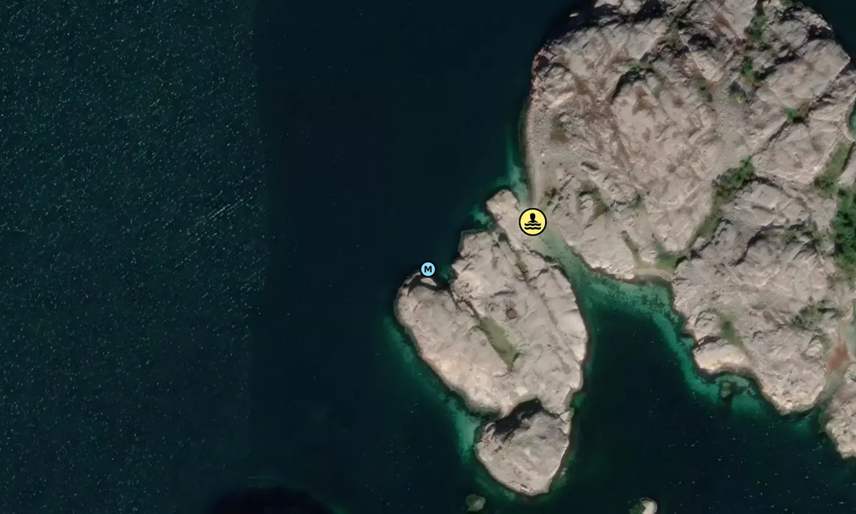 Satelite image of Lilla Brattholmen