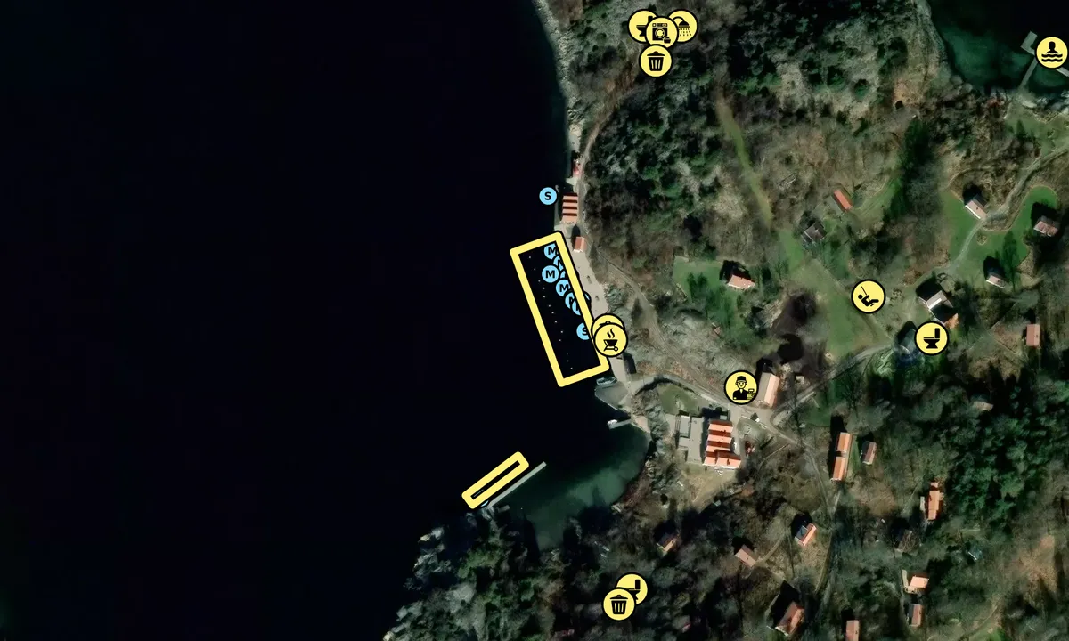 Satelite image of Lilla Brattön