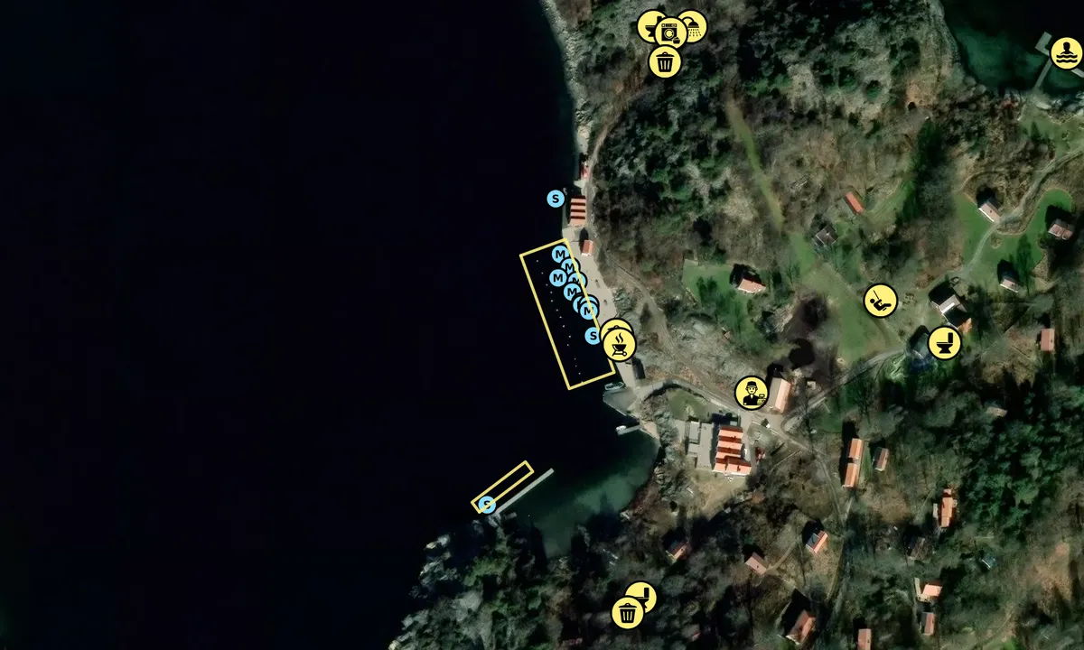 Satelite image of Lilla Brattön