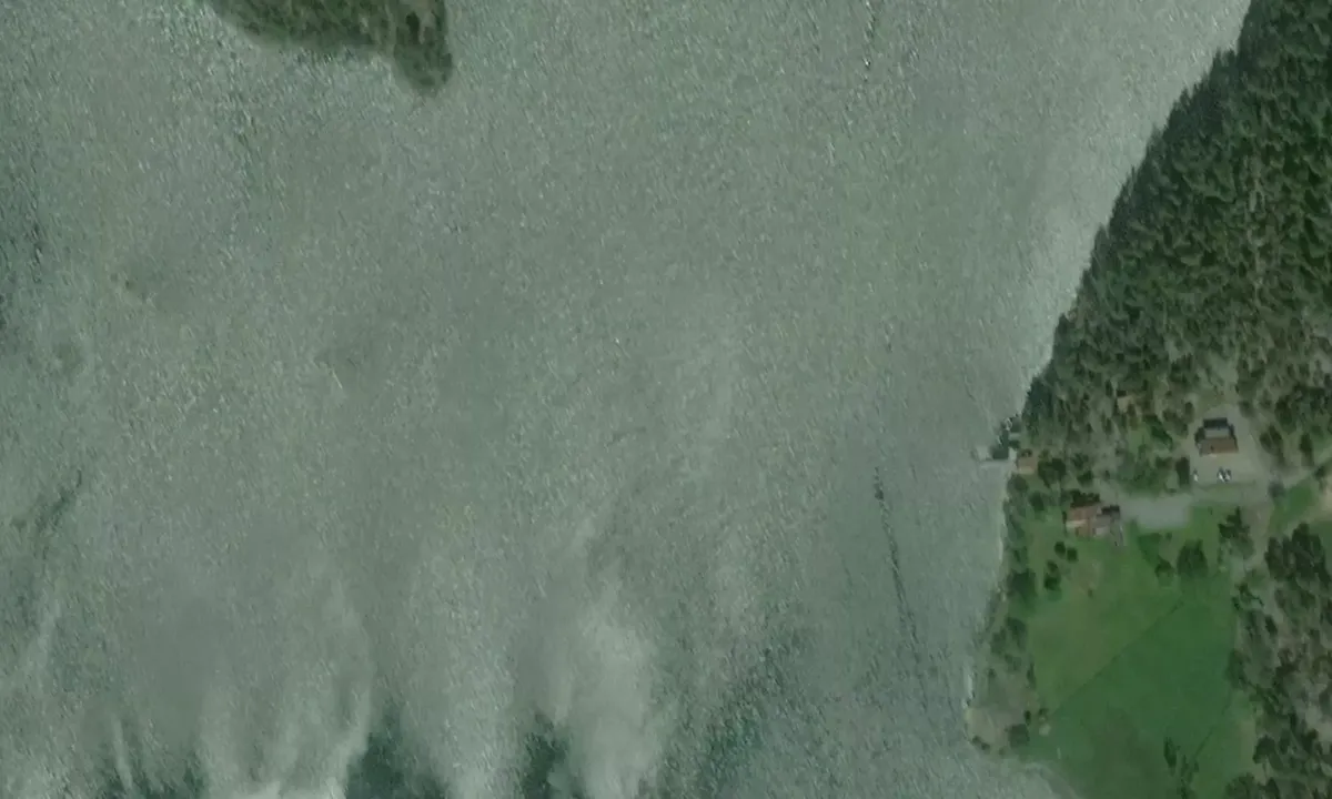 Satelite image of Lilla Lindviken