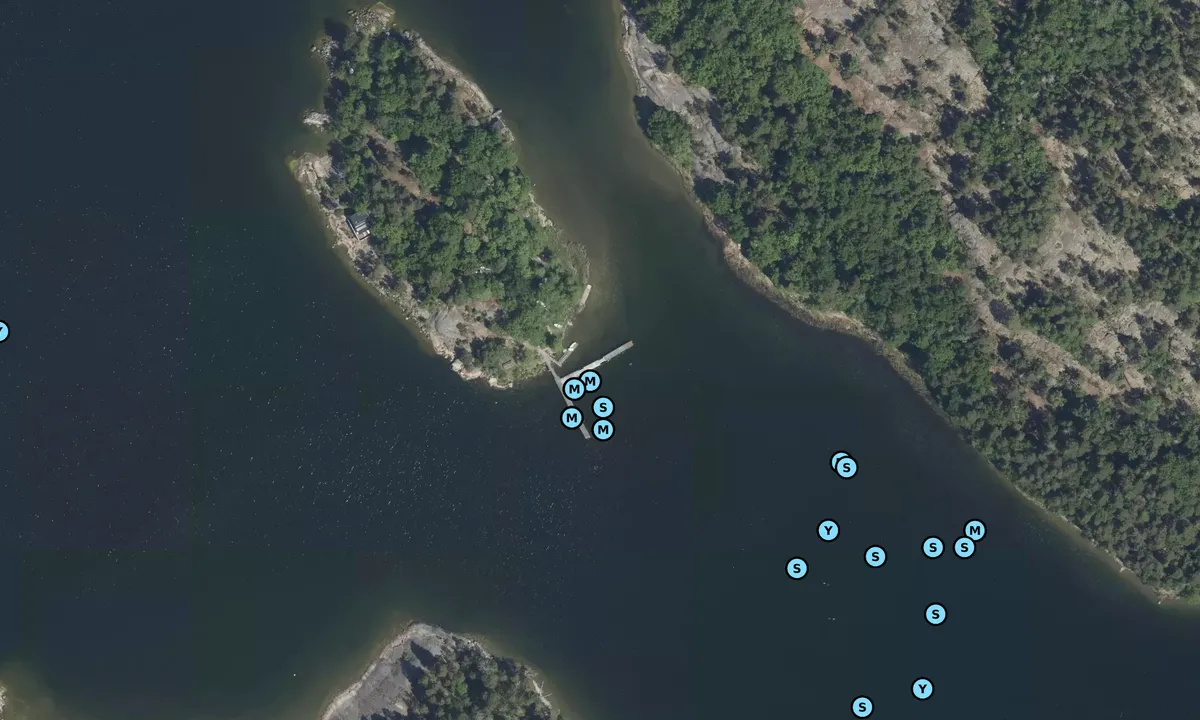 Satelite image of Lilla Skratten