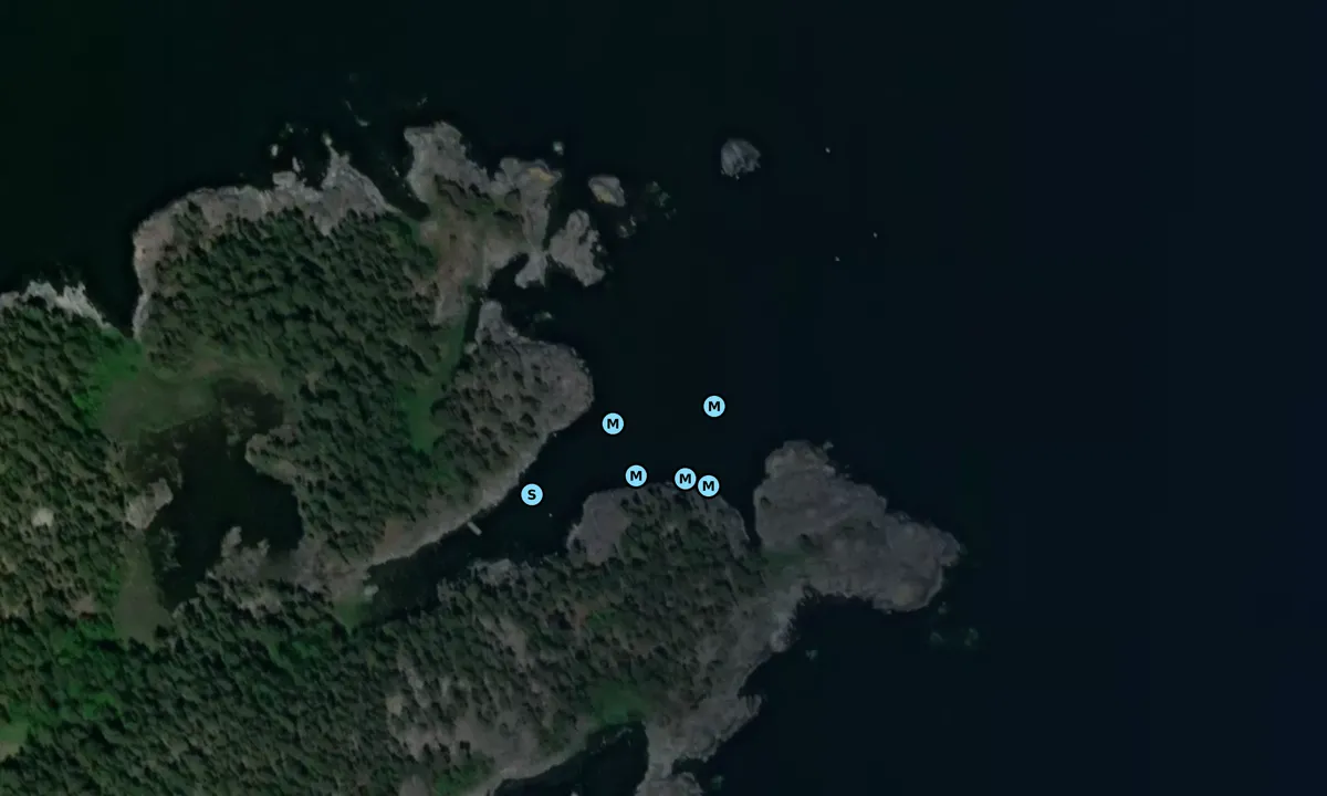 Satelite image of Lilla Trässö - Fågelskär - Oxelösund