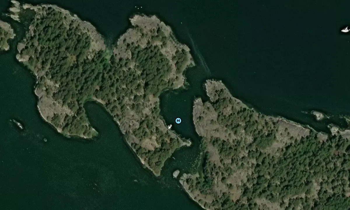 Flyfoto av Lille Armnöflagen - Lilla Tväsäck - Gryt