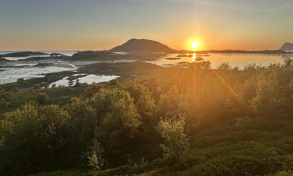 Lille sommarøy: {"base": "no", "no": "Midnattssol sett fra toppen av \u00f8ya, mot NNV.", "se": "Midnattssol sedd fr\u00e5n toppen av \u00f6n, mot NNV.", "en": "Midnight sun seen from the top of the island, towards NNW.", "da": "Midnatssol set fra toppen af \u00f8en, mod NNV.", "fr": "Soleil de minuit vu du sommet de l'\u00eele, vers le NNW.", "de": "Mitternachtssonne vom Gipfel der Insel gesehen, in Richtung NWN.", "es": "Sol de medianoche visto desde la cima de la isla, hacia el NNO.", "it": "Sole di mezzanotte visto dalla cima dell'isola, verso NNO.", "pt": "Sol da meia-noite vista do topo da ilha, em dire\u00e7\u00e3o ao NNO.", "nl": "Middernachtzon gezien vanaf de top van het eiland, richting NNW.", "pl": "S\u0142o\u0144ce o p\u00f3\u0142nocy widziane ze szczytu wyspy, w kierunku NNW.", "uk": "\u041f\u043e\u043b\u044f\u0440\u043d\u0435 \u0441\u044f\u0439\u0432\u043e, \u0449\u043e \u0432\u0438\u0434\u043d\u043e \u0437 \u0432\u0435\u0440\u0448\u0438\u043d\u0438 \u043e\u0441\u0442\u0440\u043e\u0432\u0430, \u0443 \u043d\u0430\u043f\u0440\u044f\u043c\u043a\u0443 \u041f\u041f\u0417.", "ro": "Soare de la miezul nop\u021bii v\u0103zut de pe v\u00e2rful insulei, spre NNV.", "tr": "Kuzey-Kuzeybat\u0131 y\u00f6n\u00fcne, adan\u0131n tepesinden g\u00f6r\u00fclen geceyar\u0131s\u0131 g\u00fcne\u015fi.", "el": "\u039c\u03b5\u03c3\u03bf\u03bd\u03cd\u03ba\u03bb\u03b9\u03bf\u03c2 \u03ae\u03bb\u03b9\u03bf\u03c2 \u03c0\u03bf\u03c5 \u03c6\u03b1\u03af\u03bd\u03b5\u03c4\u03b1\u03b9 \u03b1\u03c0\u03cc \u03c4\u03b7\u03bd \u03ba\u03bf\u03c1\u03c5\u03c6\u03ae \u03c4\u03bf\u03c5 \u03bd\u03b7\u03c3\u03b9\u03bf\u03cd, \u03c0\u03c1\u03bf\u03c2 \u0392\u0392\u0394.", "cs": "P\u016flno\u010dn\u00ed slunce vid\u011bn\u00e9 z vrcholu ostrova, sm\u011brem na NNV.", "hu": "\u00c9jf\u00e9li nap n\u00e9zve a sziget tetej\u00e9r\u0151l, \u00c9\u00c9Ny fel\u00e9.", "fi": "Keskiy\u00f6n aurinko n\u00e4htyn\u00e4 saaren huipulta, kohti pohjois-pohjois-l\u00e4nsi.", "bg": "\u0421\u0440\u0435\u0434\u043d\u043e\u0449\u043d\u043e \u0441\u043b\u044a\u043d\u0446\u0435, \u0432\u0438\u0434\u044f\u043d\u043e \u043e\u0442 \u0432\u044a\u0440\u0445\u0430 \u043d\u0430 \u043e\u0441\u0442\u0440\u043e\u0432\u0430, \u043a\u044a\u043c NNW.", "sr": "Pono\u0107no sunce vi\u0111eno sa vrha ostrva, prema sever-severozapadu.", "et": "Kesk\u00f6\u00f6p\u00e4ike saare tipust vaadatuna, NNV suunas.", "lv": "Pol\u0101r\u0101 saule redzama no salas virsotnes, pret ZR.", "lt": "Vidurnak\u010dio saul\u0117 matoma nuo salos vir\u0161\u016bn\u0117s, \u012f \u0160\u0160V."}