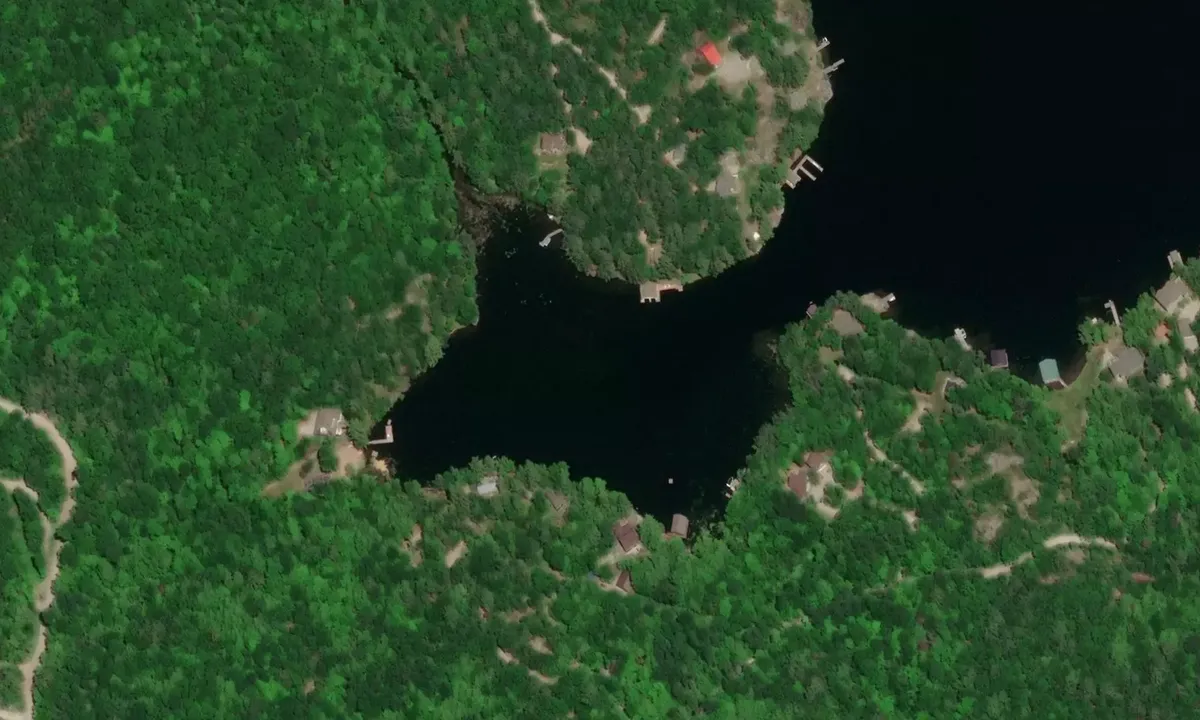 Satelite image of Lily Pond