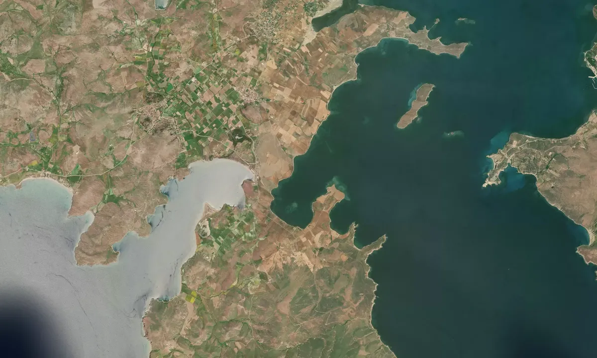 Flyfoto av Limnos