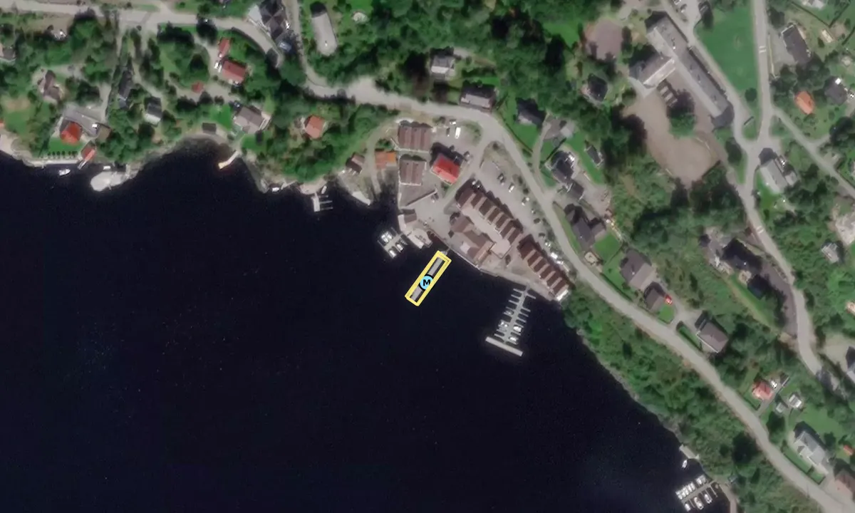 Satelite image of Lindås Brygge
