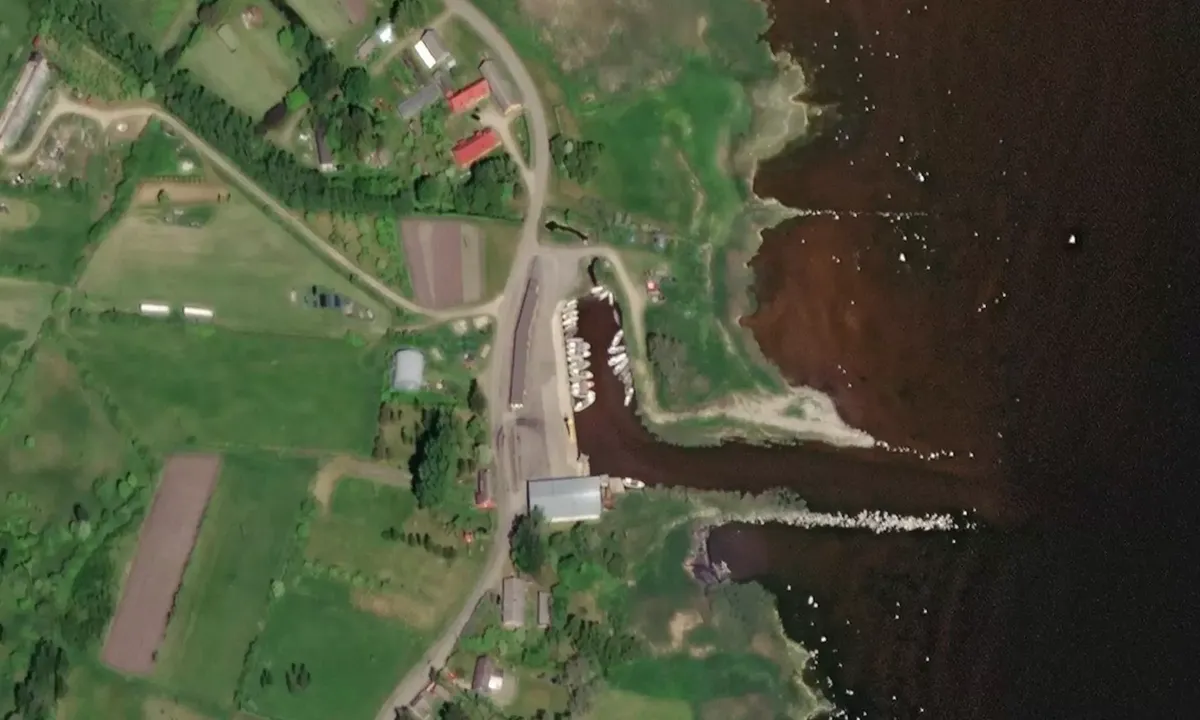 Satelite image of Lindi sadam