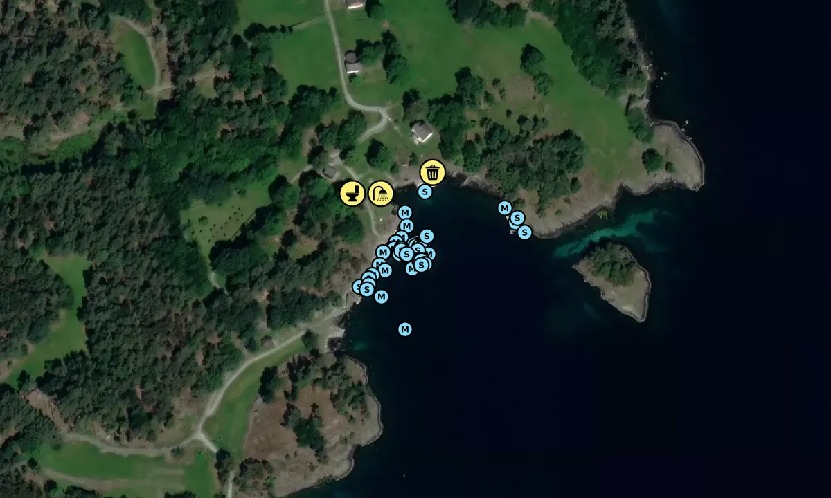 Satelite image of Lindøy