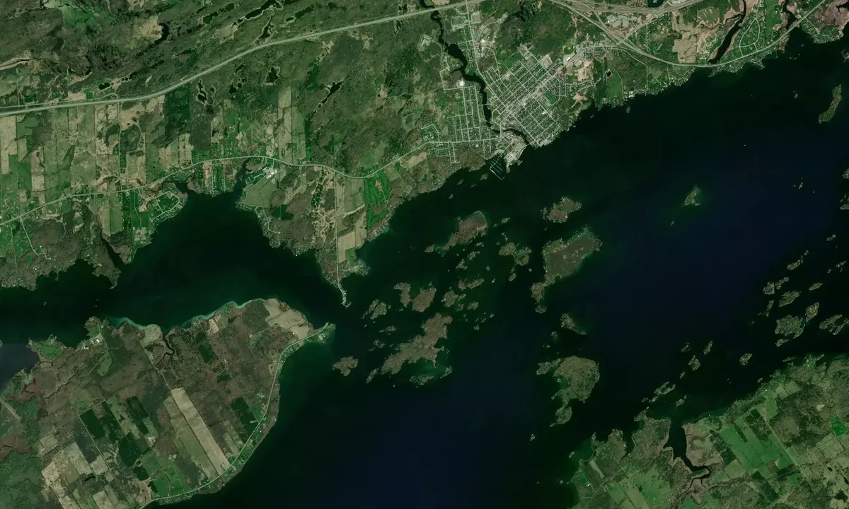 Flyfoto av Lindsay Island - 2