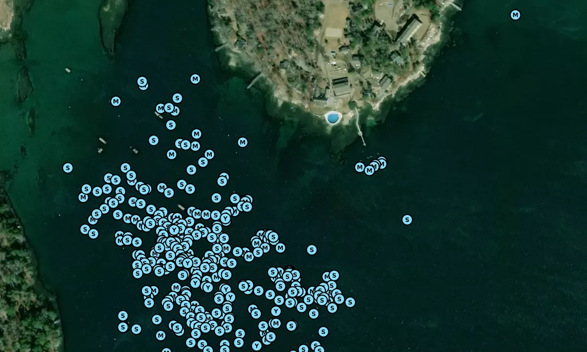Satelite image of Linekin Bay Resort