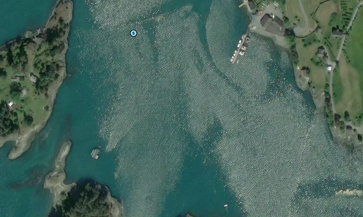 Satelite image of Lingasundet