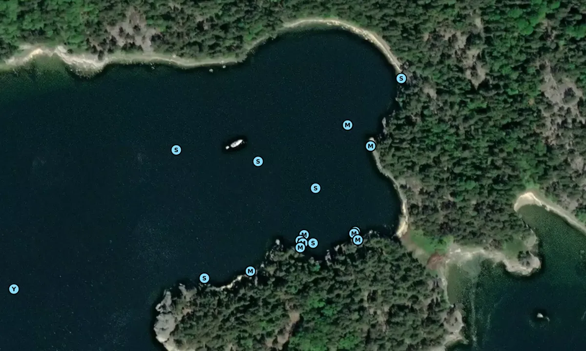 Satelite image of Lingonskäret