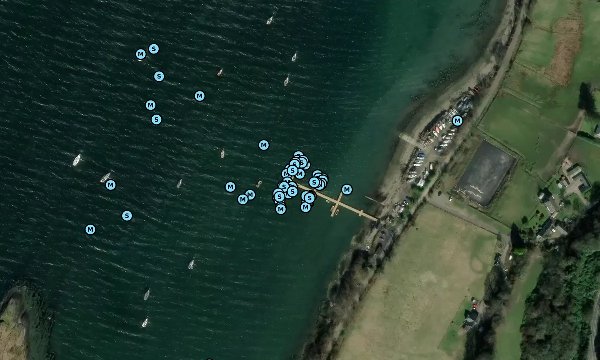 Satelite image of Linnhe Marina