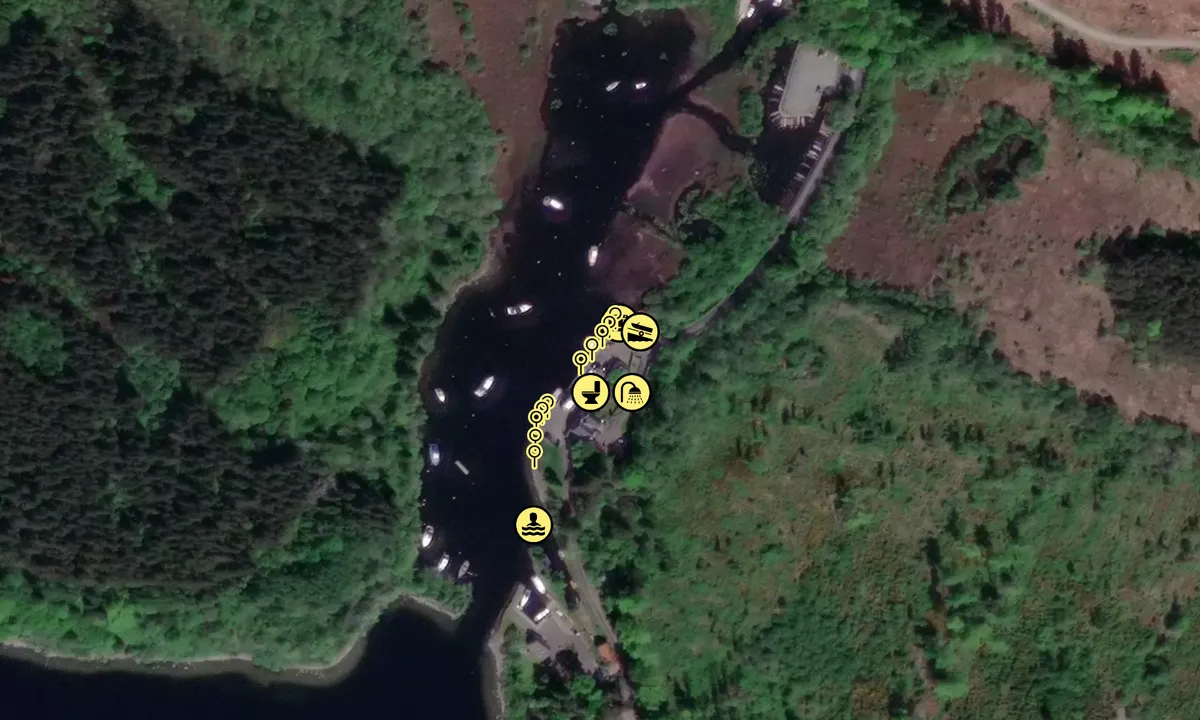 Satelite image of Lisloughrey Pier