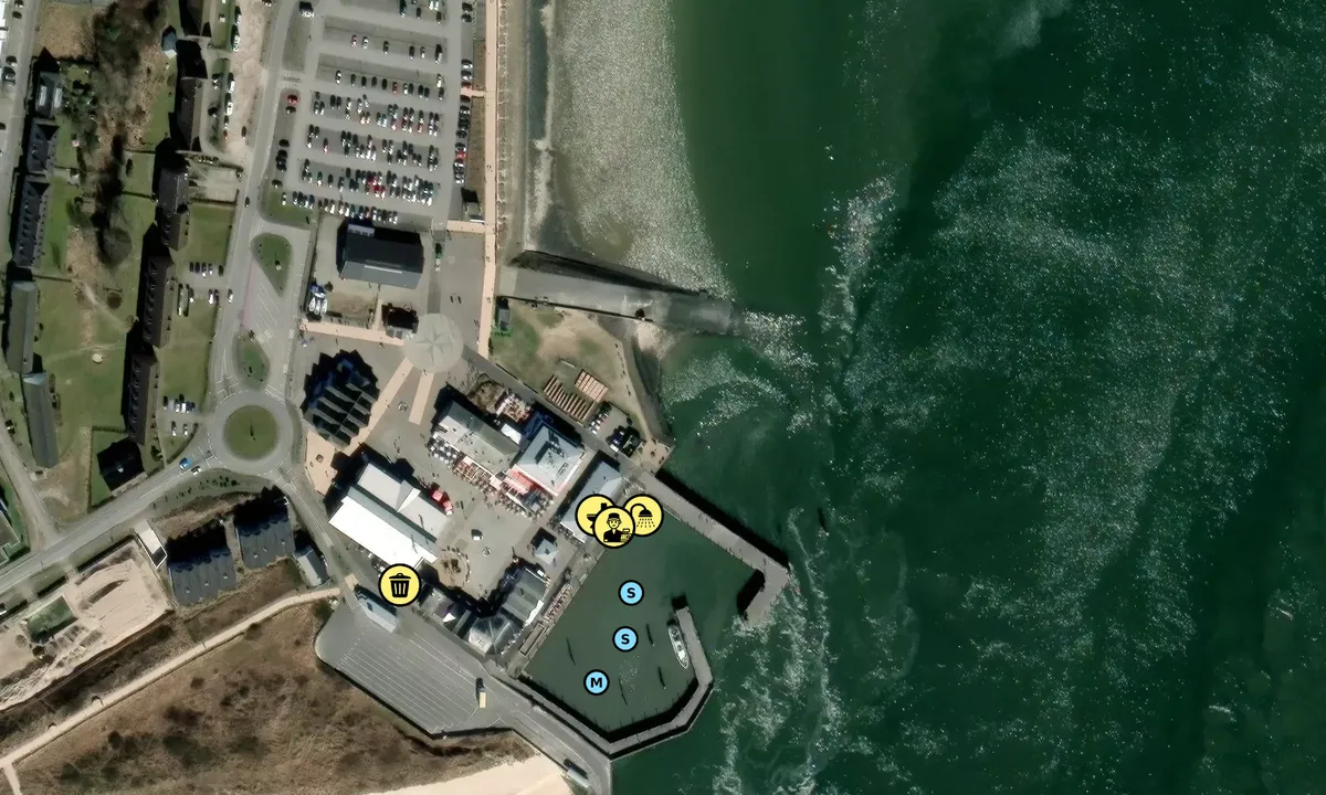 Satelite image of Lister Yachtclub Sylt