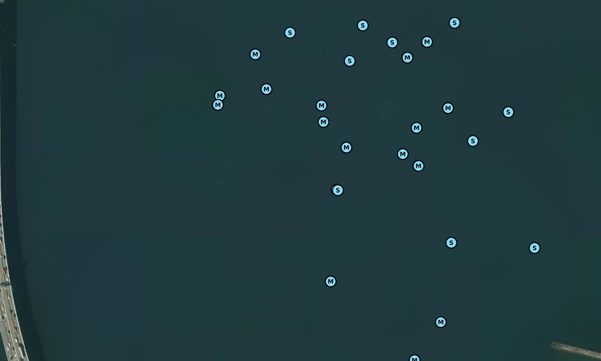 Satelite image of Little Bay - Queens