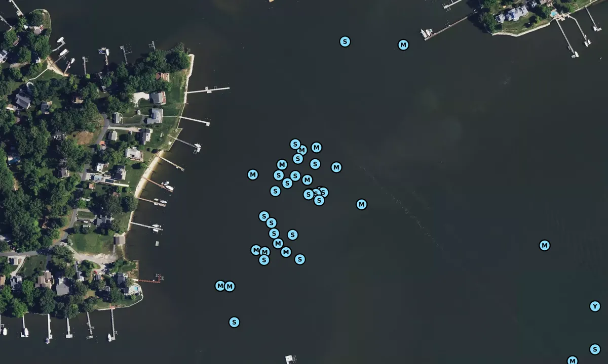 Satelite image of Little Dobbins Island