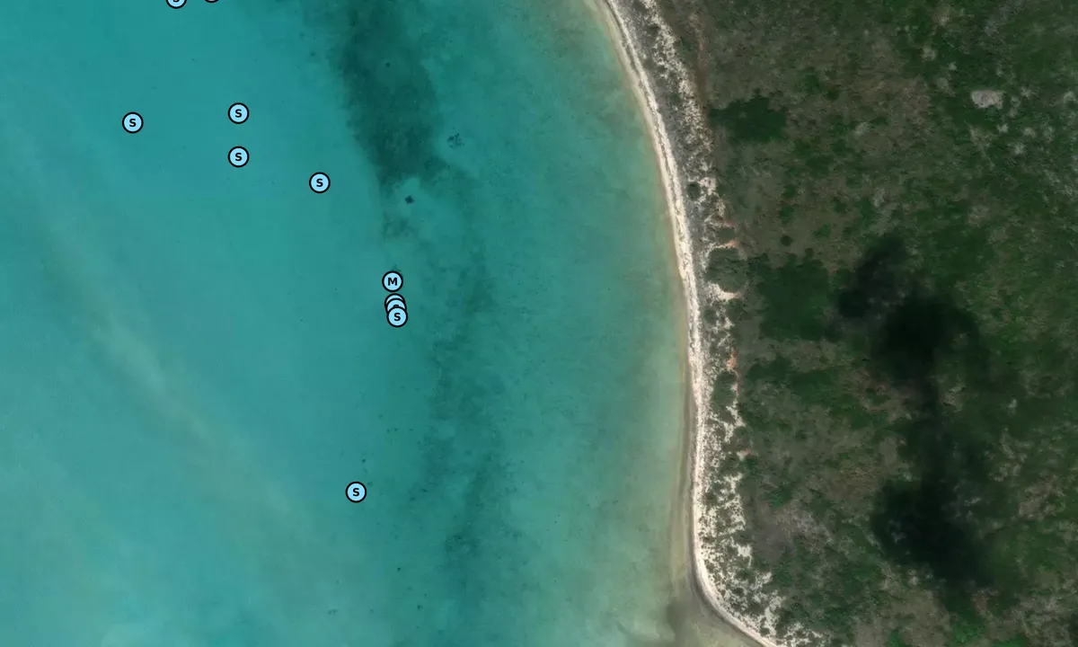 Satelite image of Little Farmers Cay