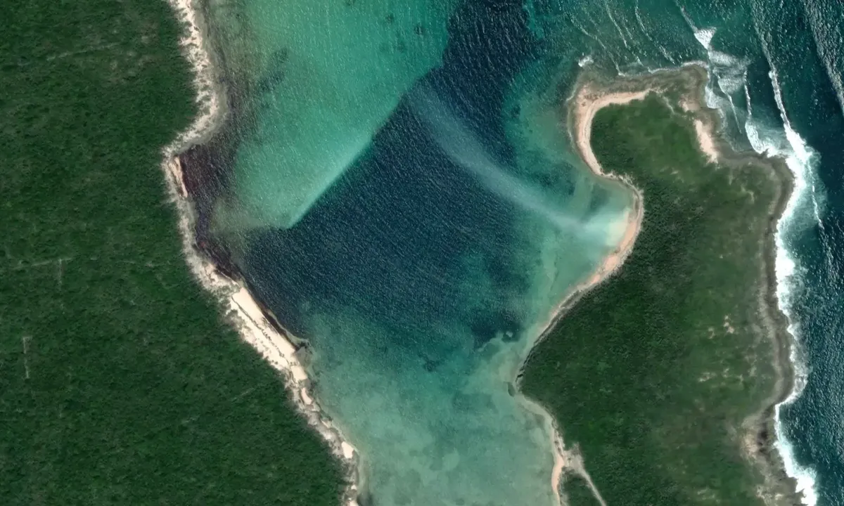 Satelite image of Little Harbor