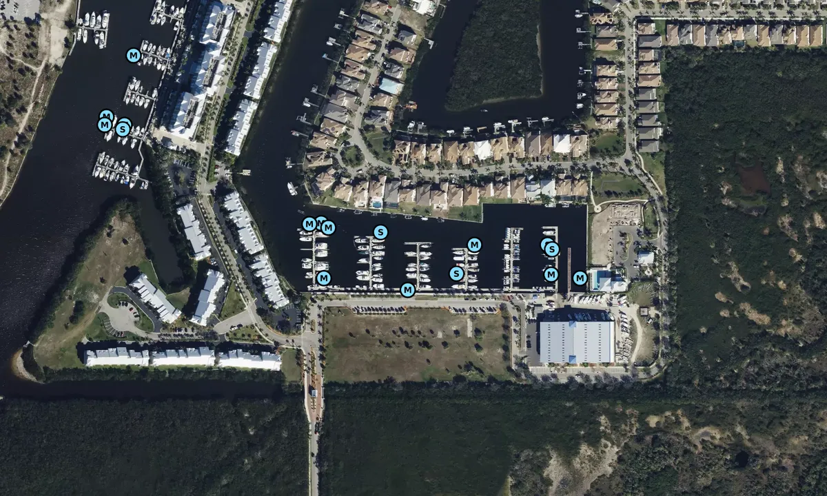 Satelite image of Little Harbor Marinas (East Basin)
