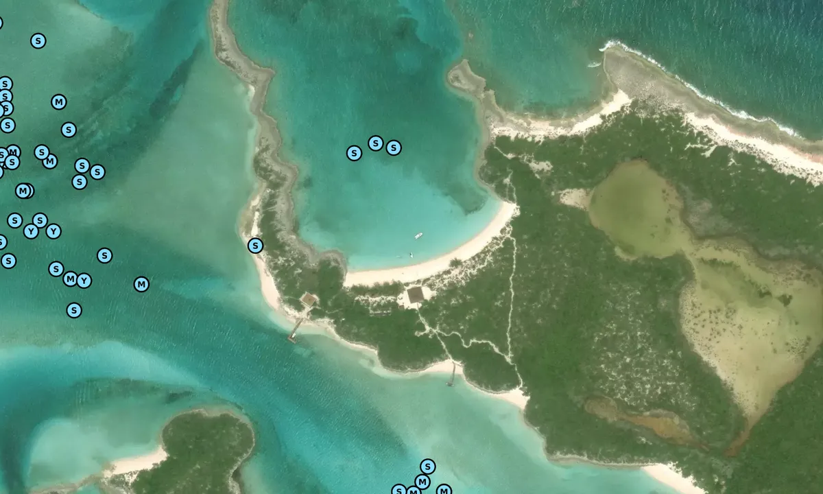 Satelite image of Little Majors North