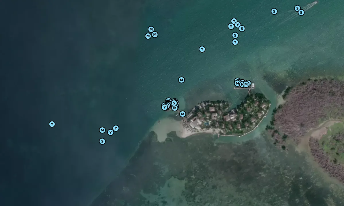 Satelite image of Little Palm Island Resort