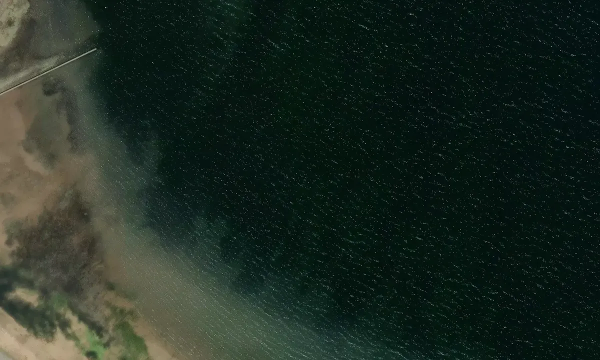 Satelite image of Llandudno Bay