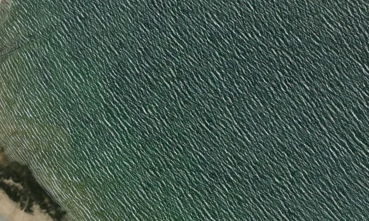 Satelite image of Llandudno Bay