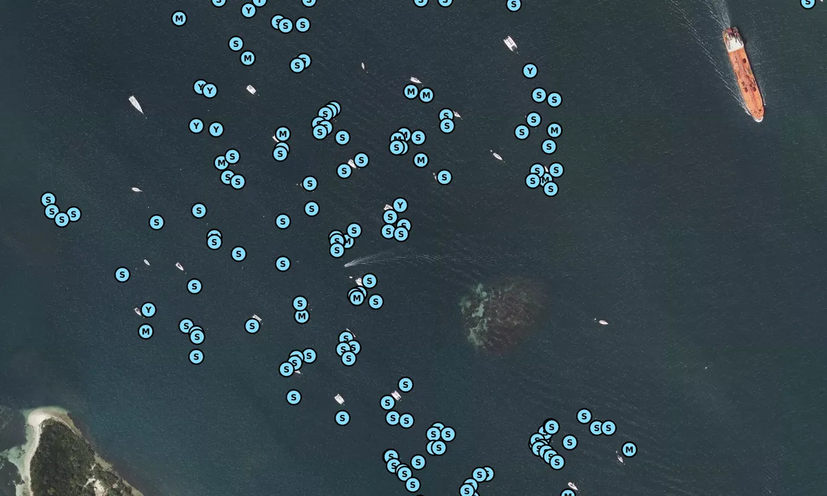 Satelite image of llet a cochons