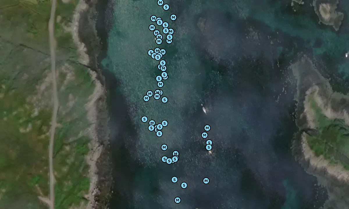 Satelite image of Loch Eatharna
