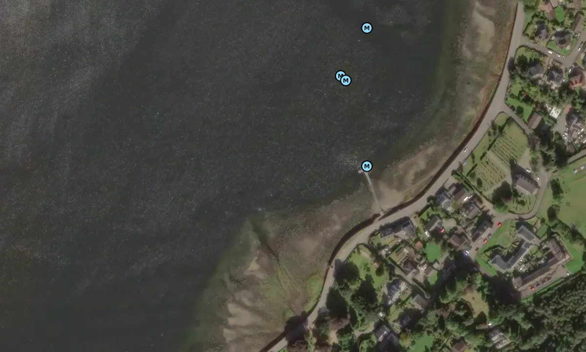 Satelite image of Loch Long Jetty